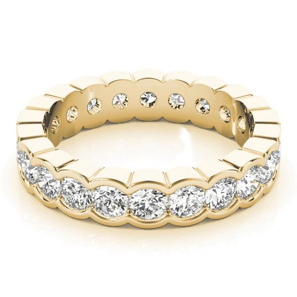 Elegant Eternity Band 3.24 ct – side view