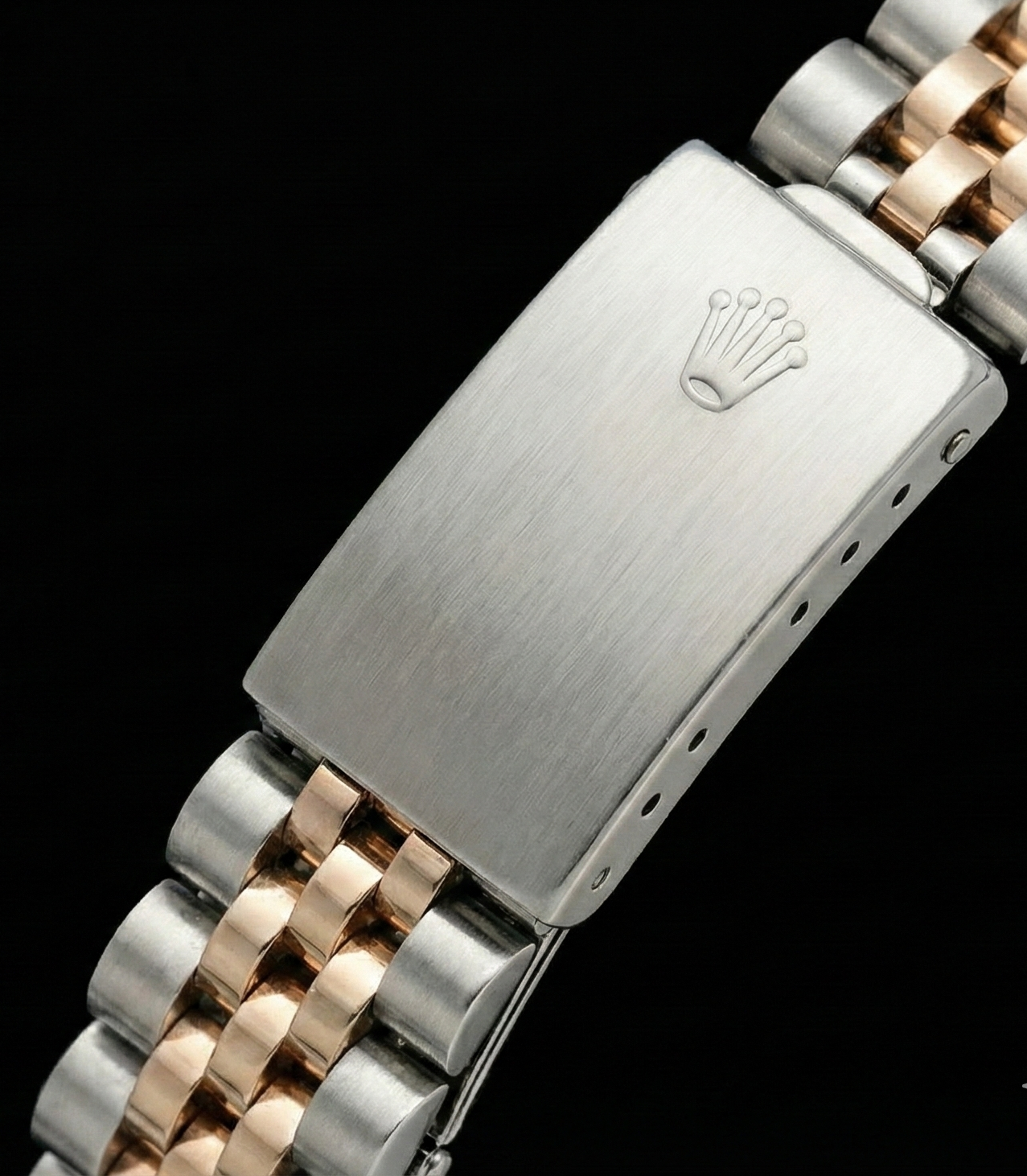 Yellow Gold & Ss Jubilee Rolex Date Just Dial Ladies Watch