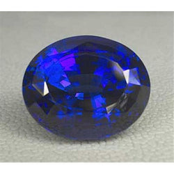 Oval Cut Blue Tanzanite Loose Sapphires Natural in Gold – 7 ct