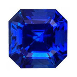 Blue Tanzanite Asscher Cut Loose Sapphires Natural 7 ct – Gold