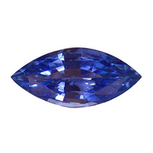 Marquise Cut Violet Tanzanite ring in Gold – main view