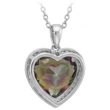 Earth-Mined Alexandrite Stone Pendant Necklace – side view
