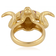 Luxurious Gemstone Ring 0.10 ct – side view