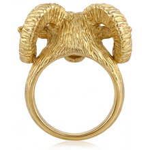 Genuine Amethyst Gemstone Ring 0.10 ct 14 Karat Yellow Gold – back view