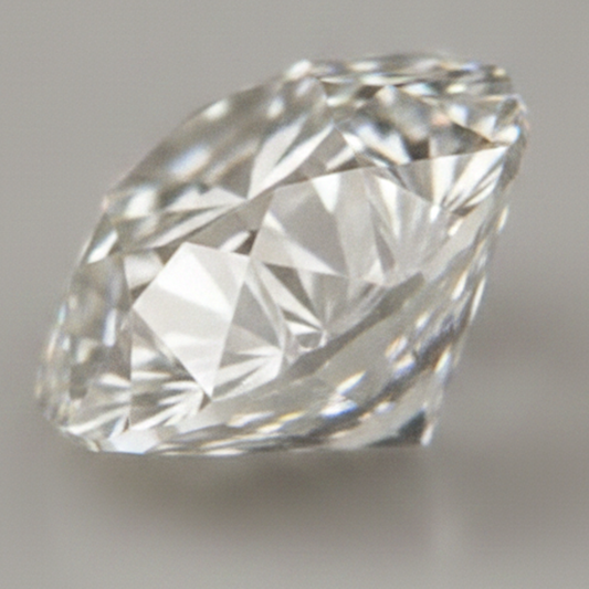 Antique F VS1 Earth Mined Loose Diamond Round Old European Cut Natural 9 Carat