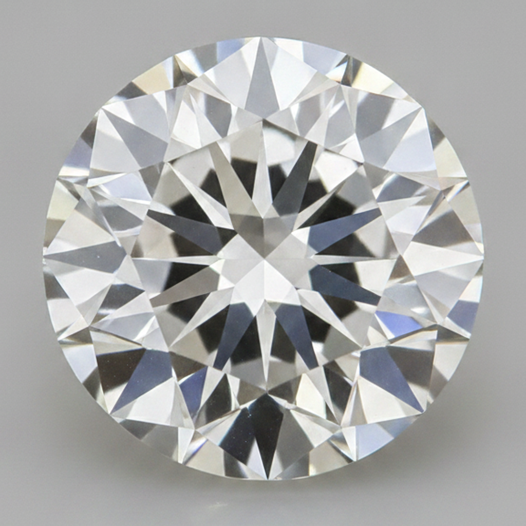 Antique Natural Loose Diamond Earth Mined H VS1 8 Carat Old European Cut Round