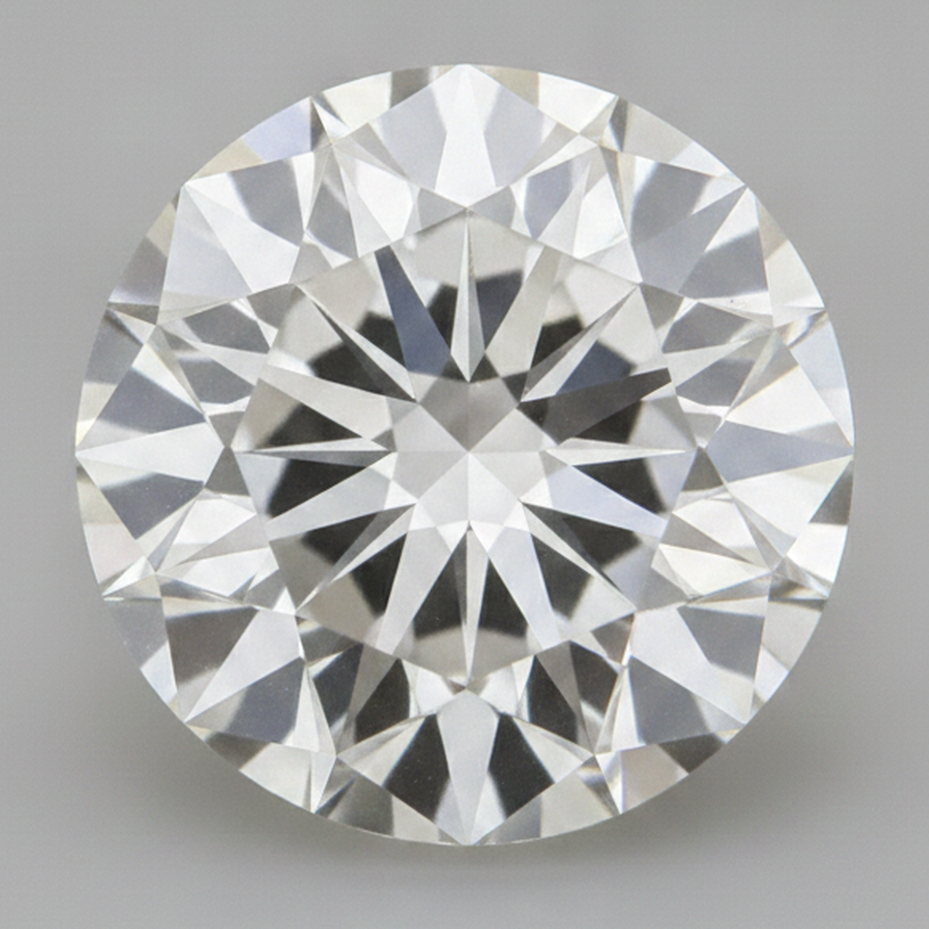 Antique Natural Loose Diamond Earth Mined H VS1 8 Carat Old European Cut Round