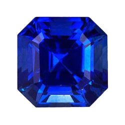 Genuine Asscher Cut Blue Tanzanite Loose Sapphires Natural – 3