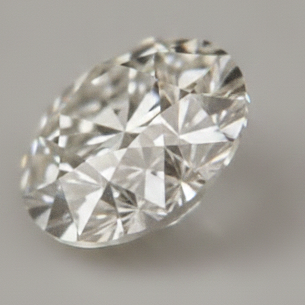 Authentic 5 Carat Old European Cut Round Earth Mined Natural Loose Diamond H VS1