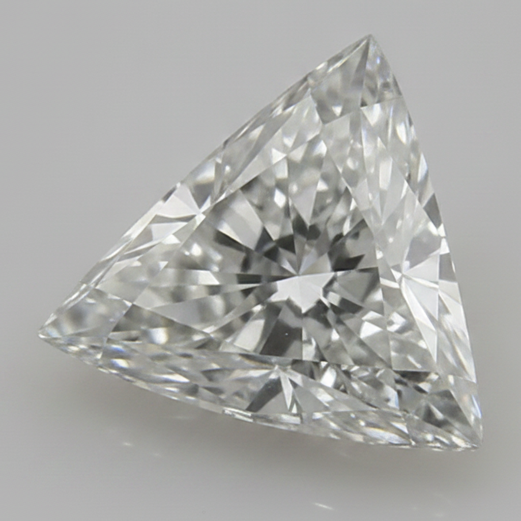 Authentic Loose Diamond Trillion Cut Natural 9 Carat G VS1 Earth Mined