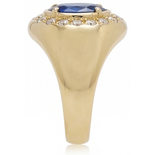 Sparkling Precious Stone Ring 3.75 ct – profile view
