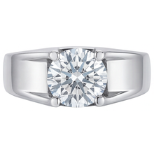 Custom Brilliant Diamond Gentleman's Ring 2.50 ct – main view