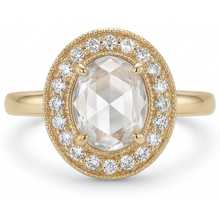 Luxury Brilliant Diamond Halo Setting Ring 2 ct – main view