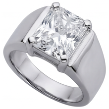 Elegant Men's Ring 5 ct – side view
