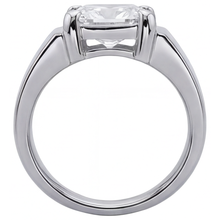 Brilliant Diamond Men's Ring 5 ct 14K White Gold – profile view