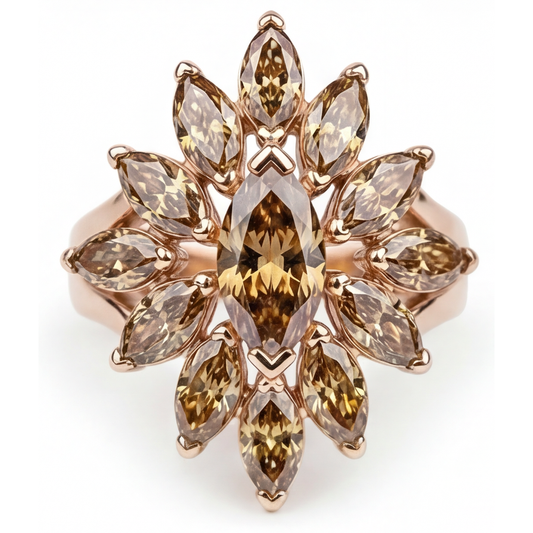 Exquisite Brilliant Diamond Ring 4 ct – main view