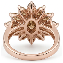 Authentic Brilliant Diamond Ring – profile view