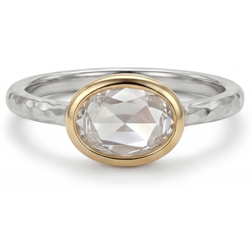 Sophisticated Solitaire Engagement Ring 1.50 ct – front view
