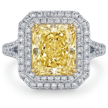 Artisan Canary Yellow Diamond Fine Jewelry Ring 2.5 ct – main view