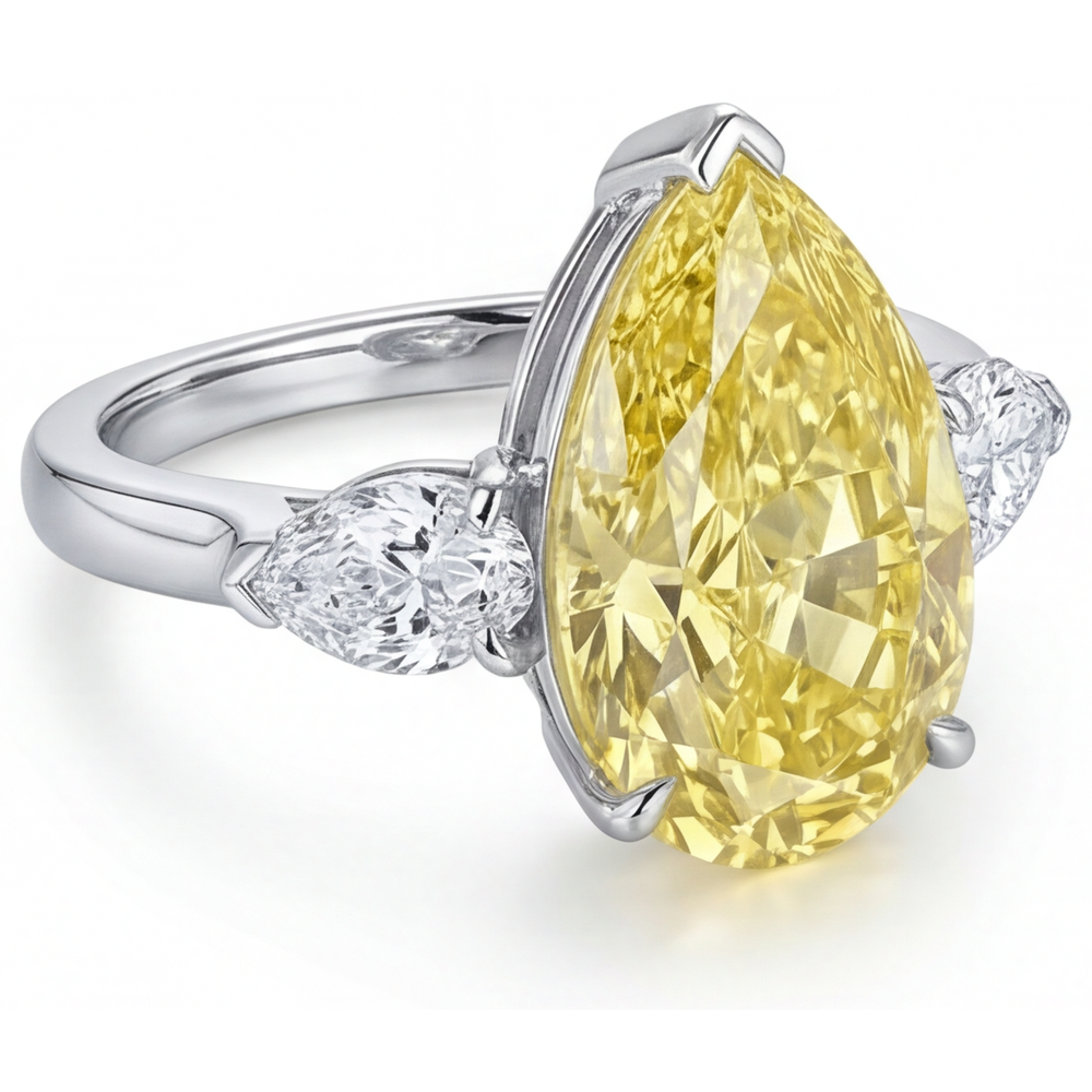 Artisan Ring 3.25 ct – angle view