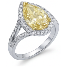 Brilliant Statement Ring 1.25 ct – angle view