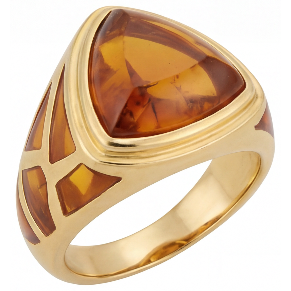 Real Citrine Fine Jewelry – side view