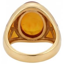 Fine Gemstone Ring 10 ct – top view