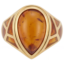 Gemstone Ring 14 Karat Yellow Gold with Citrine – main view