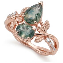 Bespoke Precious Stone Ring 1.5 ct – front view