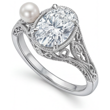 Luxurious Anniversary Ring 2 ct – front view