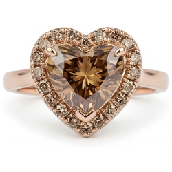 Dazzling Halo Setting Ring with Desert Diamond Diamond – 2.25 ct