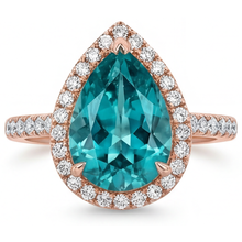 Authentic Diamond Halo Setting Ring – main view