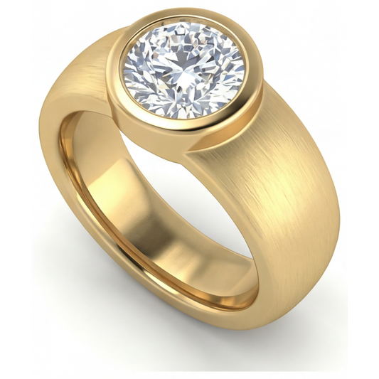 Dazzling Diamond Men's Ring 1.50 ct – main view