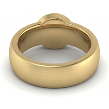 Authentic Diamond Men's Ring – profile view