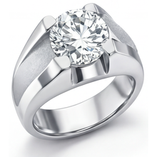 Handcrafted Men's Ring 2 ct – main view