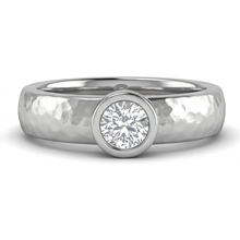 Luxury Mens Ring 1 ct – side view