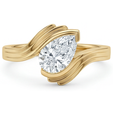 Artisan Diamond Solitaire Engagement Ring 1.50 ct – main view