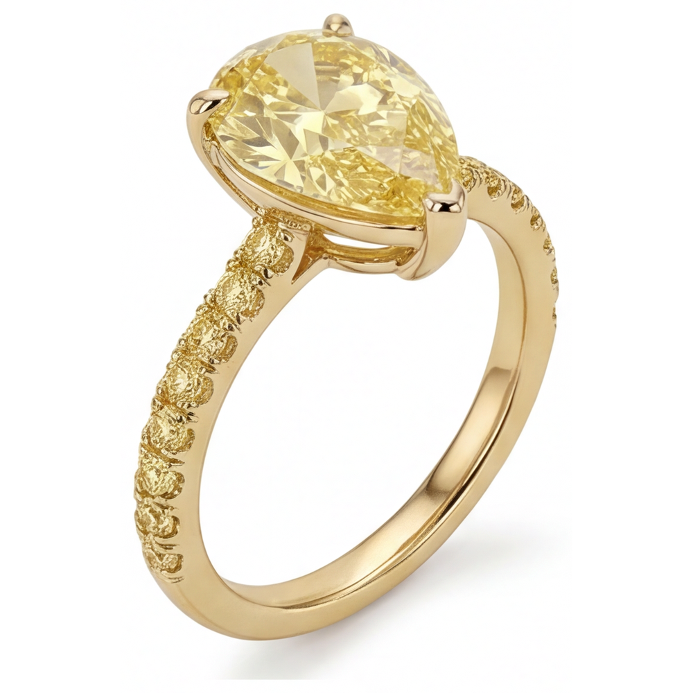 Timeless Fine Jewelry Ring 3 ct – profile view