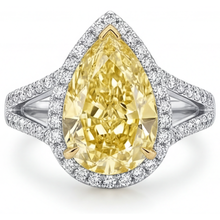 Luxury Halo Engagement Ring 3 ct – main view