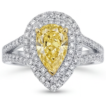 Sophisticated Halo Ring 1.50 ct – profile view