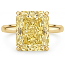 Timeless Fancy Yellow Diamond Single Stone Ring 2 ct – main view