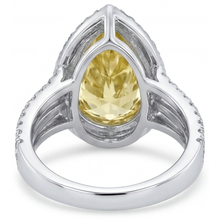 Brilliant Statement Ring 4 ct – profile view