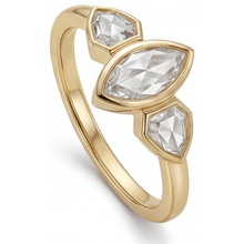 Bespoke 3-Stone Ring 1.75 ct – side view