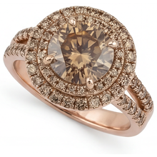 Custom Bridal Ring 4 ct – side view