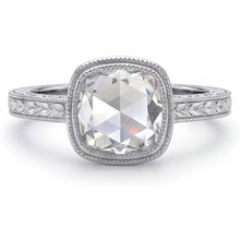Authentic Fine Diamond Halo Ring 3.25 ct 14K White Gold – main view