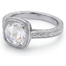 Luxury Fine Diamond Halo Ring 3.25 ct – angle view