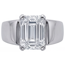 Fine Diamond Men's Ring – side view