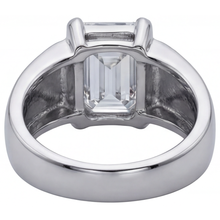 Fine Diamond Men's Ring – back view