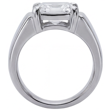 Premium Fine Diamond Men's Ring 5 ct – profile view