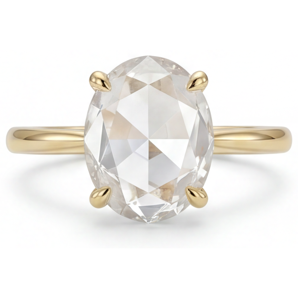 Earth-Mined Fine Diamond Ring – main view
